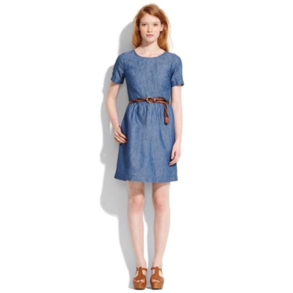 Madewell Blue Mini Dress